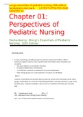 wongs-essentials-of-pediatric-nursing-10th-edition-hockenberry-test-bank&period;&Tab;LATEST UPDATED AND GRADED A&plus;