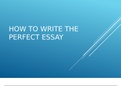Tips on How to Write a Good Essay