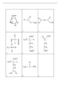 Biochemie van de Huisdieren II: flashcards te kennen structuren (print-friendly)