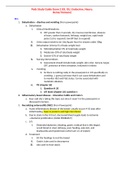 Peds Study Guide Exam 2 (GI, GU, Endocrine, Neuro, Heme/Immune) 2022 UPDATE