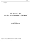 OL 655 Case Study 1, 2,3 and Final Case Study [In Bundle]