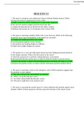 hesi exit v2 2021Questions and Answers