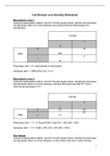 Cell division and heredity worksheet