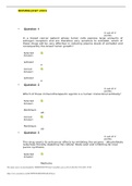 BIOM500-QUIZ7 AND 8 COMPLETE SOLUTIONS GRADED A+