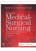 Lewis's Medical-Surgical Nursing: Assessment and Management of Clinical Problems 11th Edition 