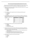 PTCB EXAM 1 QUESTIONS&lbrack;ANSWERED&rsqb;COMPLETE SOLUTION