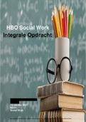 Fase 1 Social Work - Integrale Opdracht NCOI - beoordeeld met een 7,5