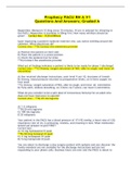 Prophecy PACU RN A V1 Questions And Answers&semi; Graded A 2022