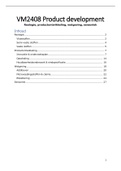 VM2408 Samenvatting productontwikkeling