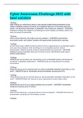 Cyber Awareness Challenge 2022