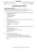 Coopersmith Career Consulting Intermediate Accounting I – Final Exam
