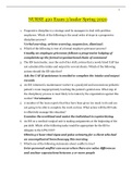 &lpar;NURSE 420&rpar; Leadership Exam 3 