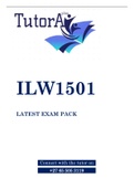 ILW1501 EXAM PACK 2022