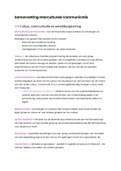 Samenvatting Interculturele communicatie&comma; ISBN&colon; 9789023256878  Intercultural Communication