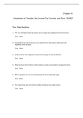 Fundamentals of Taxation 2014, Cruz - Exam Preparation Test Bank (Downloadable Doc)