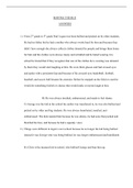 essay on the article rowing the bus