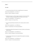 Global Business 2009 Update, Peng - Exam Preparation Test Bank (Downloadable Doc)