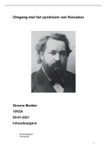 Literatuurwerkstuk Syndroom van Korsakov