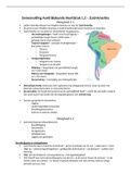 De Geo Zuid Amerika - Hoofdstuk 1,2 - vwo bovenbouw