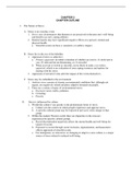 Stress and Its Effects - Psychology Chapter 3 Summary Notes