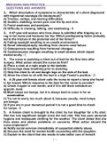 LATEST MED SURG HESI PRACTICE QUESTIONS AND ANSWERS GRADED A&plus;