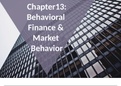 Behavioral Finance and Market Behavior PPT