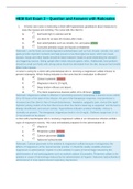 HESI Exit Exam 3 &ndash; Question and Answers with Rationales