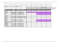 Unit 9 - Team Building in Business Assignment 2 Gantt chart