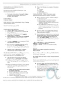 Exam (elaborations) FUNDAMENTALS OF NURSING PRACTICE Q&A - ALPHA 201 