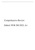 Comprehensive Review Edited&period; NURS 280 2022&comma;&comma;A&period;pdf