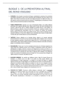 CONCEPTOS HISTORIA DE ESPAÑA 2 BACHILLERATO 