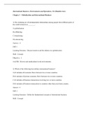 International Business&comma; Daniels - Exam Preparation Test Bank &lpar;Downloadable Doc&rpar;