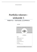 Portfolio Rekenen Wiskunde 1 PABO