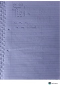 MAT1503 Assignment 3 2022 &lpar;Sollutions&rpar;
