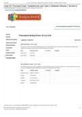 Case 02&colon; Focused Exam&colon; Hypertension and Type 2 Diabetes Results &vert; Turned In