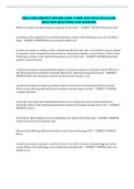 NHA CCMA PRETEST REVIEW PART 4 NEW 2022 PRACTICE EXAM SOLUTION QUESTIONS AND ANSWERS