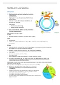 studeertips/samenvatting plantkunde H10