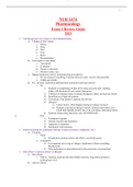 NUR 2474 Pharmacology  Exam 1 Review Guide 2021 &sol; 2022