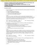 Test Bank For Public Health Nursing&colon; Population-Centered Health Care in the Community&comma; 9th Edition By Stanhope &lpar;All Chapters Covered&rpar;