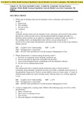 Test Bank For Public Health Nursing&colon; Population-Centered Health Care in the Community&comma; 9th Edition By Stanhope &lpar;Chapters 21-40 covered&rpar;