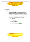&Tab;RNSG 2231 HESI Extra Credit Module 2 Exam HESI Module 2 Health Promotion and Disease Prevention Q & As LATEST UPDATE 2022&sol;2023 RATED A&plus;