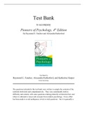 Pioneers of Psychology&comma; Fancher - Exam Preparation Test Bank &lpar;Downloadable Doc&rpar;