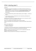 Samenvatting  Customer Experience Management (Marketing) (Z15037)