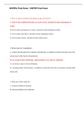 Walden UniversityNURS 3015-NAPSRx Final Exam&period;complete solution rated A&period;