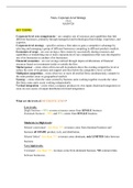 Class notes business policy and strategy (MAN4720) 
