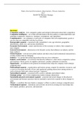 Class notes business policy and strategy (man4720) 