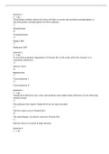 PACKAGE DEAL FOR MSCI 530 Questions and Answers LATEST 2021&sol;2022- Liberty University