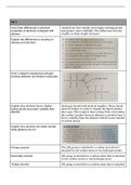 A level OCR chemistry chapter 14 summary notes