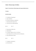 Pharmacology Principles and Applications&comma; Fulcher - Exam Preparation Test Bank &lpar;Downloadable Doc&rpar;
