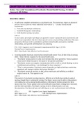Chapter 01&colon; Mental Health and Mental Illness Halter&colon; Varcarolis&rsquo; Foundations of Psychiatric Mental Health Nursing&colon; A Clinical Approach&comma; 8th Edition